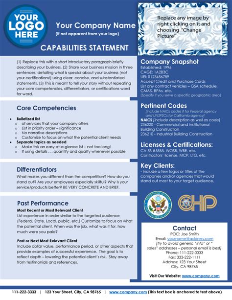 Capabilities Statement - Norcal APEX Accelerator