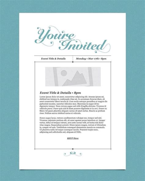 16 Free Email Invitation Template