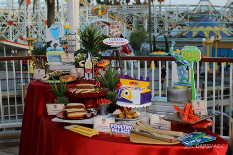 Pixar Pier Media Event - Food-2 ~ DAPS MAGIC