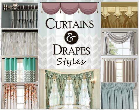 Decorate your House with Various Types of Curtains and Drapes!