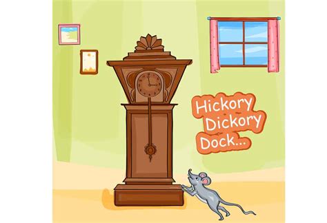 Hickory Dickory Dock | Nursery Rhyme For Kids With Lyrics