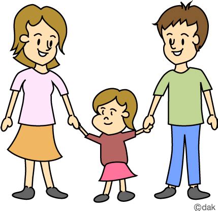 Download HD Aunt Clipart Family - Cartoon Family Of 3 Transparent PNG ...