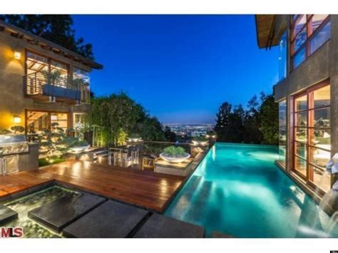 Calvin Harris' House, Nestled In The Hollywood Hills, Boasts Infinity ...