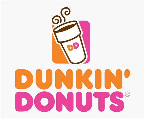 Dunkin' Donuts - Dunkin Donuts Logo Transparent Transparent PNG ...