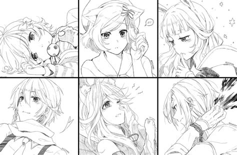 Pixiv Sketch at PaintingValley.com | Explore collection of Pixiv Sketch