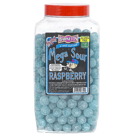 Barnetts Mega Sour - Raspberry (UK) [100g] | Plus Candy