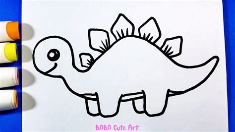 easy dinosaur drawing cute - They Were All Right Binnacle Diaporama