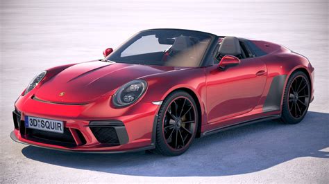 3D porsche 911 speedster model - TurboSquid 1405557