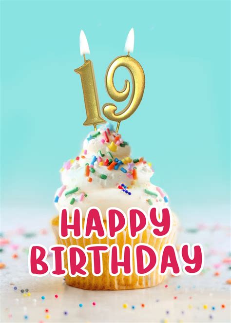 19Th Year Birthday Wishes - Bitrhday Gallery