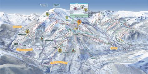 Saint Gervais Ski Resort Piste Maps