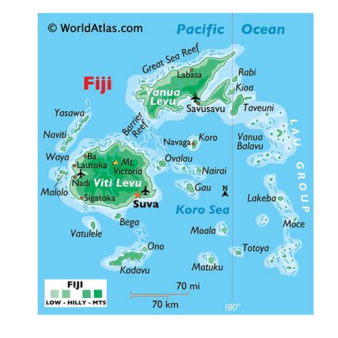 Fiji Maps & Facts - World Atlas