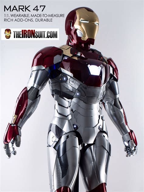 Wearable Iron Man Suit Mark XLVII - The IronSuit