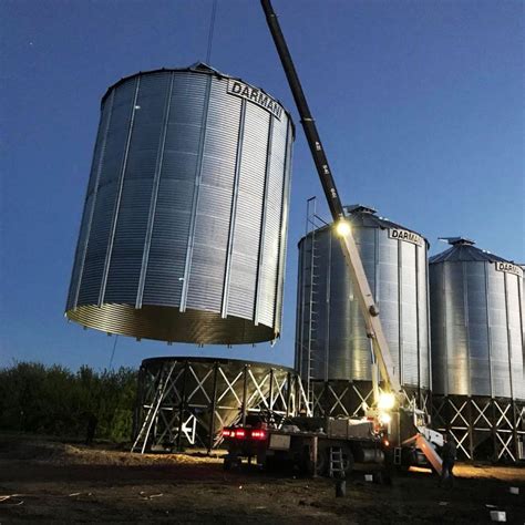 Hopper Bottom Grain Bins - Darmani North America