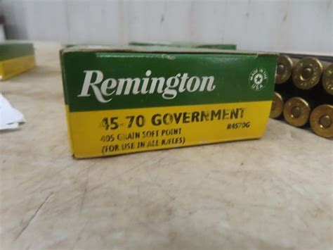 45-70 Government Ammo 100 Rounds - MUST PROVIDE PROOF OF PAL PRIOR TO ...