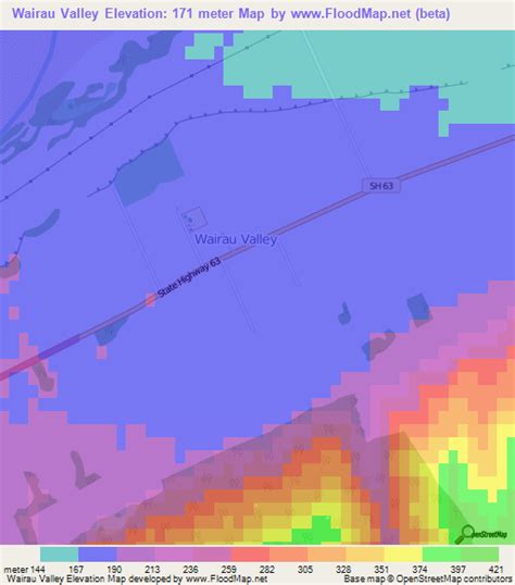 Elevation of Wairau Valley,New Zealand Elevation Map, Topography, Contour