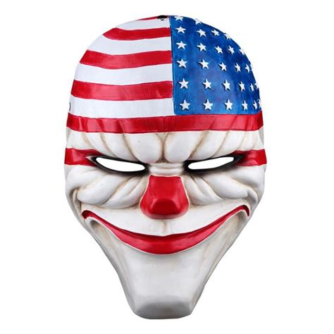 Buy Payday2 The Heist Clown Resin Mask Cheap Deal | giftcartoon