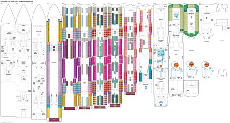 Norwegian Epic Floor Plan Deck 12 - floorplans.click