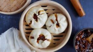 Char Siu Bao (BBQ Pork Buns, 叉烧包) - Red House Spice