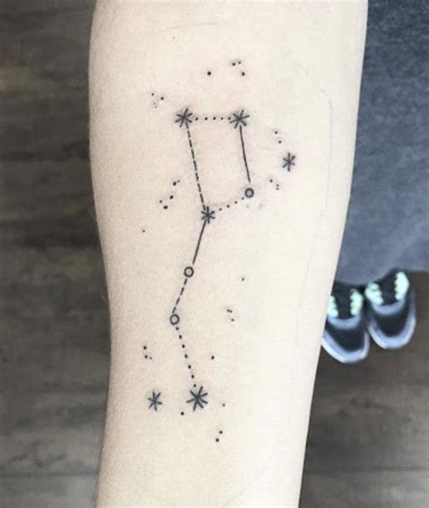 Big dipper tattoo | Star tattoos, Constilation tattoo, Star ...