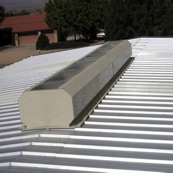 9”x10’ Continuous Metal Building Ridge Vents | Simpson Steel