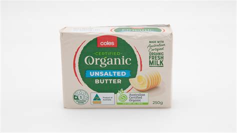 Coles Certified Organic Unsalted Butter Review | Butter | CHOICE