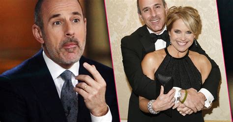 Matt Lauer & Katie Couric Met For 'Intense' Dinner Earlier This Month