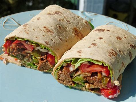 Philly “Cheese Steak” Wrap - Wellsphere | Steak wraps, Vegetarian ...