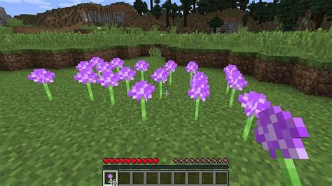 Allium in Minecraft