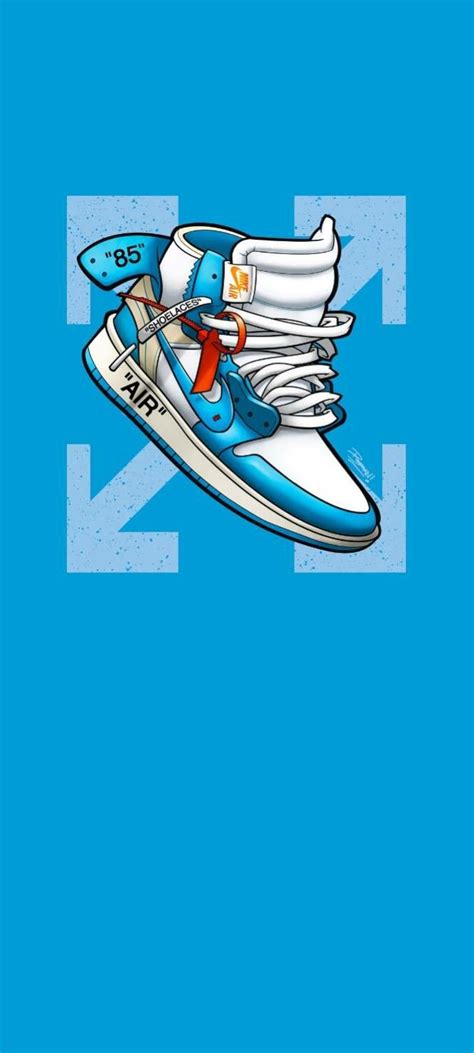 Nike Air Jordan 1 Off-White™ | Sneakers wallpaper, Jordan logo ...