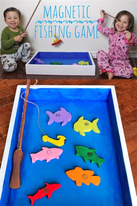 Magnetic fishing game! As a part of the 2017 makers care fundraiser I ...