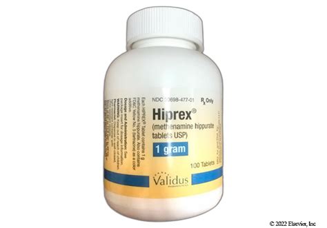 Methenamine Hippurate (Hiprex) And Methenamine Mandelate:, 55% OFF