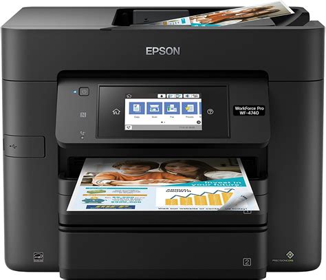 Epson Work Force Pro WF- 4740 Wireless All-in-One Color Inkjet Printer ...