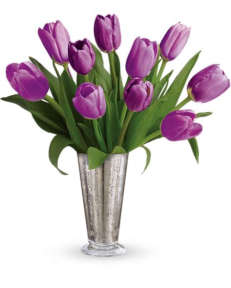 Tantalizing Tulips Bouquet by Teleflora in Bowman, ND | Flowers by ...