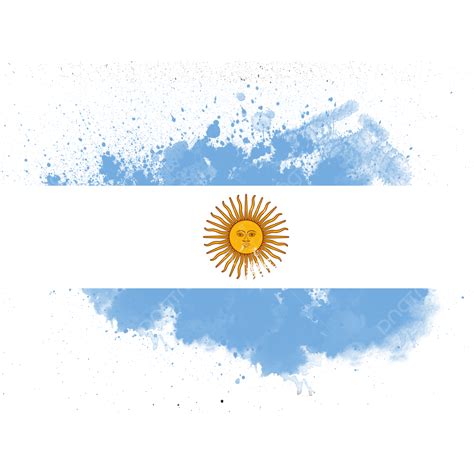 Argentina Watercolor Flag, Watercolor Flag, Argentina Flag, Argentina ...