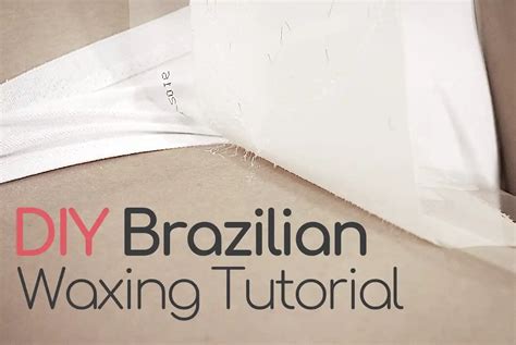 DIY Brazilian Wax Tutorial in 4 Steps