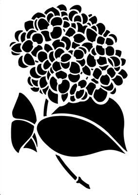 Free Hydrangea Silhouette Cliparts, Download Free Hydrangea Silhouette ...