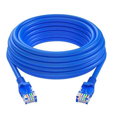 CAT6 Ethernet Cable RJ45 1000Mbps Networking Patch Lead Cable 5M/10M ...