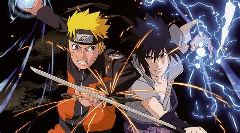 HD wallpaper: Naruto vs. Sasuke, Uzumaki Naruto and Uchiha Sasuke ...