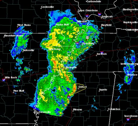 Interactive Hail Maps - Hail Map for Oxford, MS