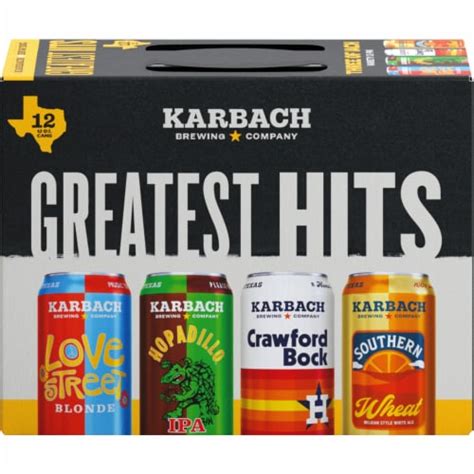 Karbach Brewing Company Greatest Hits Beer Variety Pack, 12 pk / 12 fl ...