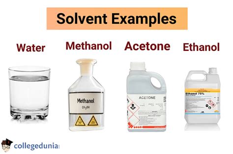 Solvent Examples: List, Types & Uses