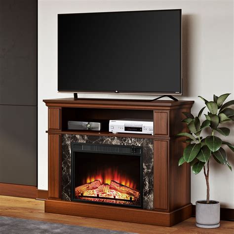 Corner Fireplace Tv Stand Walmart - Councilnet