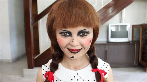 The Conjuring: Annabelle Doll Makeup Tutorial | Lynette Tee | Makeup ...