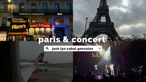 paris & concert - YouTube