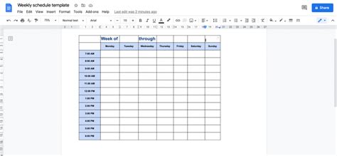 2022 Calendar Template Google Docs - ProjectOpenLetter.com