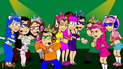 Me and My GoAnimate friends' Dance Party! - YouTube