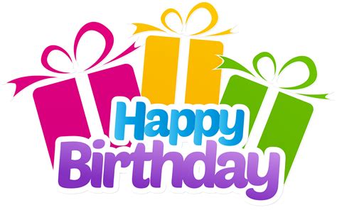 Happy Birthday Text Transparent Png Png Svg Clip Art For Web | Images ...