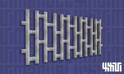 XXVI's Enhanced Iron Bars Minecraft Texture Pack