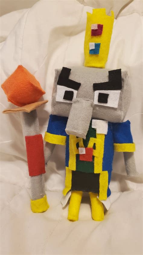 My friend Aidan Made a Arch-Illager Plush for Minecraft Dungeons : r ...