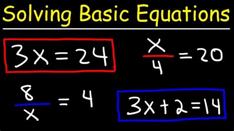 Easy Algebra Problems And Answers